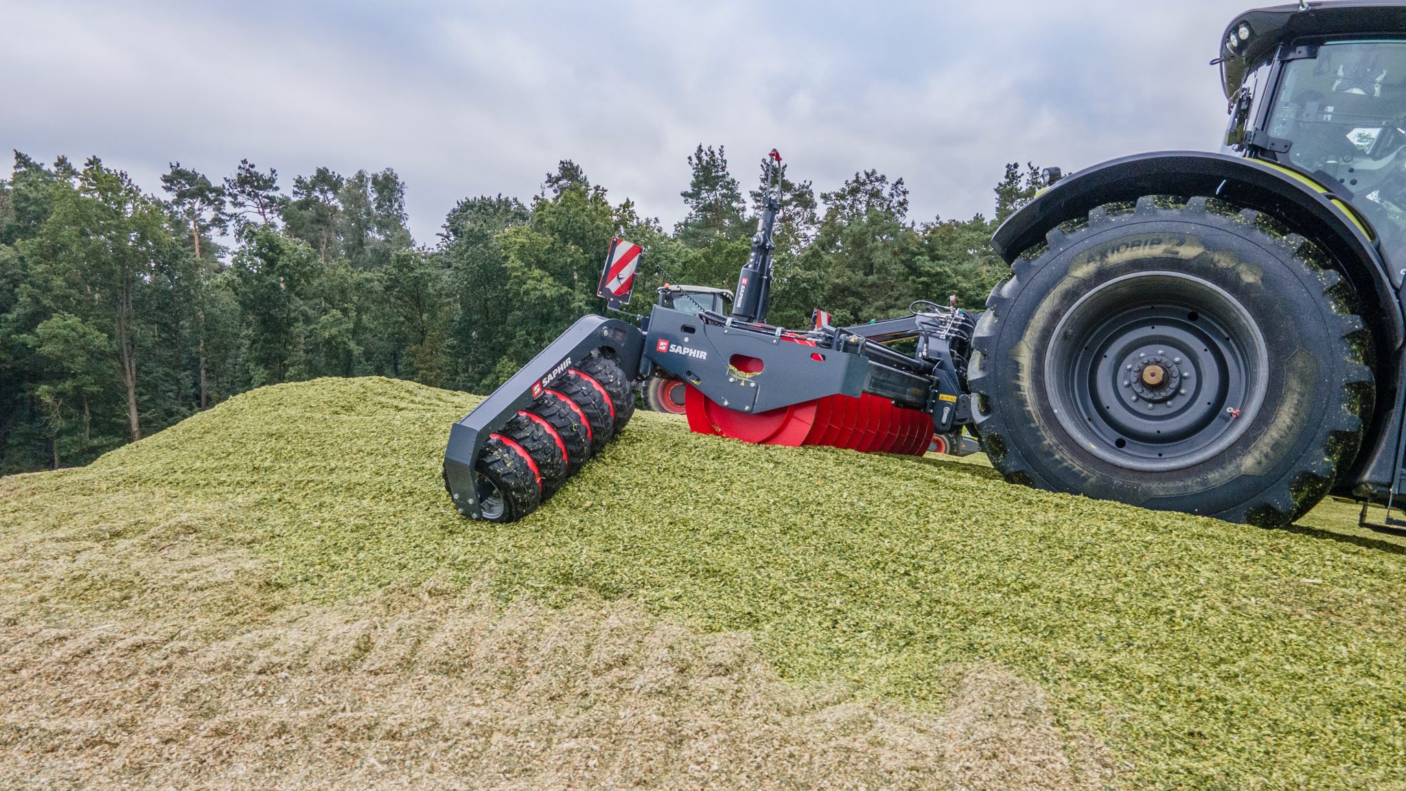 SAPHIR Silage Stack Construction